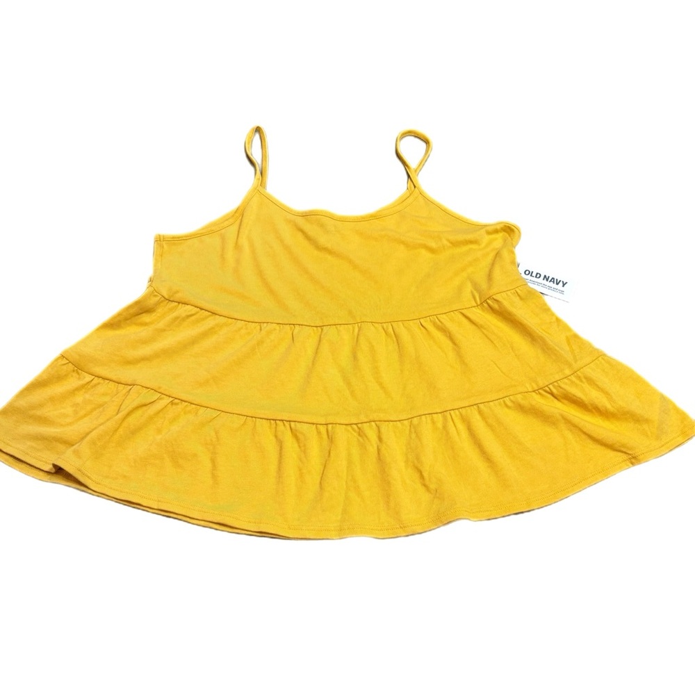 Old Navy Mustard Sleeveless Top